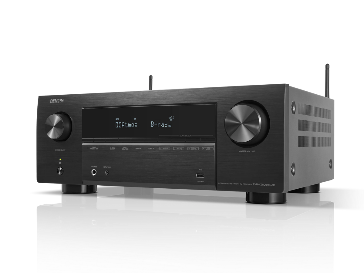 Denon AVR-X2800H DAB — Vista laterale