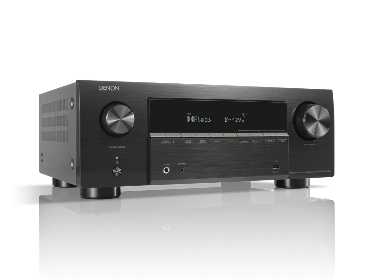 Denon AVR-X2900H DAB — Vista laterale