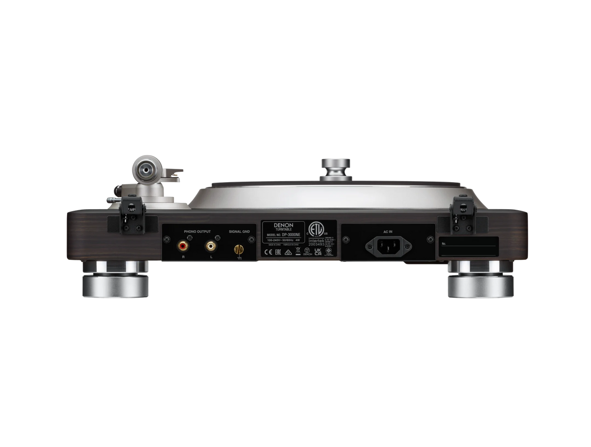 Denon DP-3000NE — Vista posteriore
