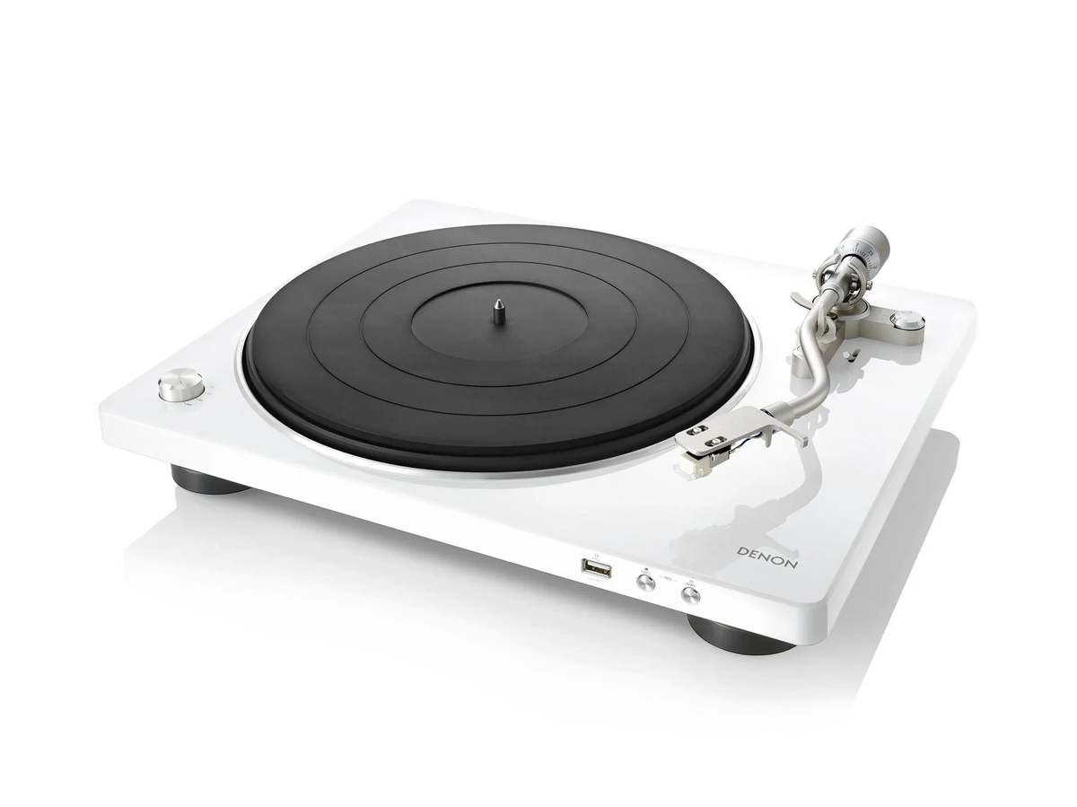 Denon DP-450USB — Bianco