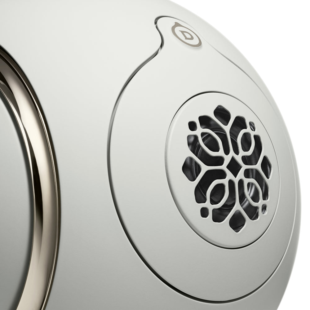 Devialet Phantom Ultimate 98 dB, dettaglio della griglia del tweeter