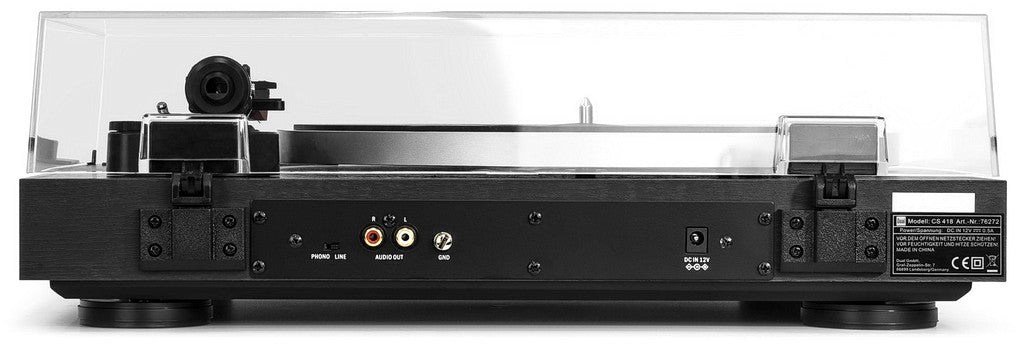 Dual CS 418 — Vista posteriore