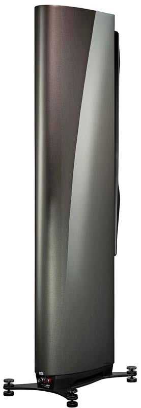 Dynaudio Confidence 60, Smoke high gloss, vista laterale