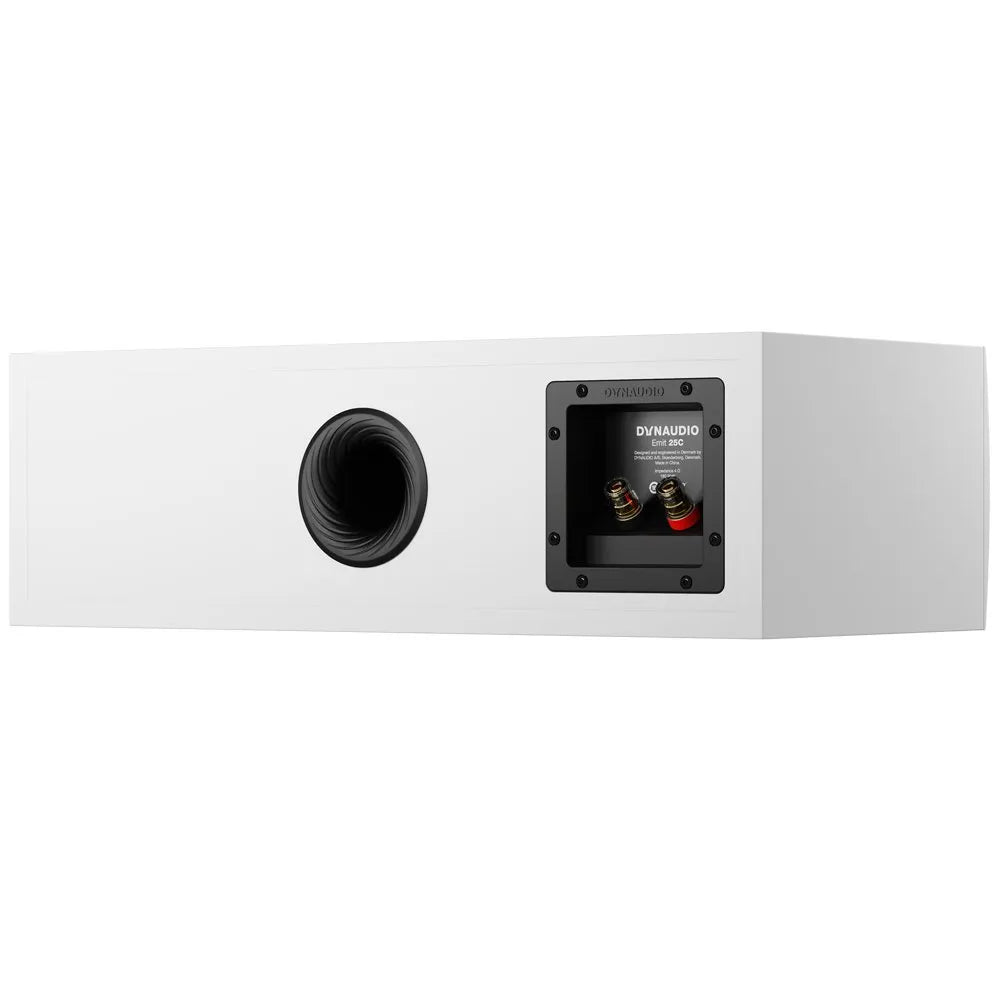 Dynaudio Emit 25C, Bianco, vista posteriore
