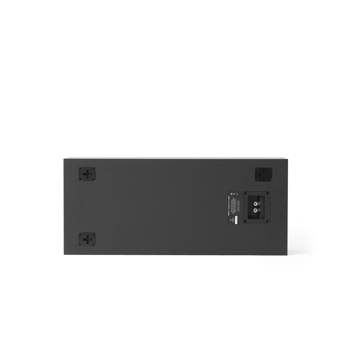 Elipson Prestige Facet II 14LCR, finitura nera, pannello posteriore