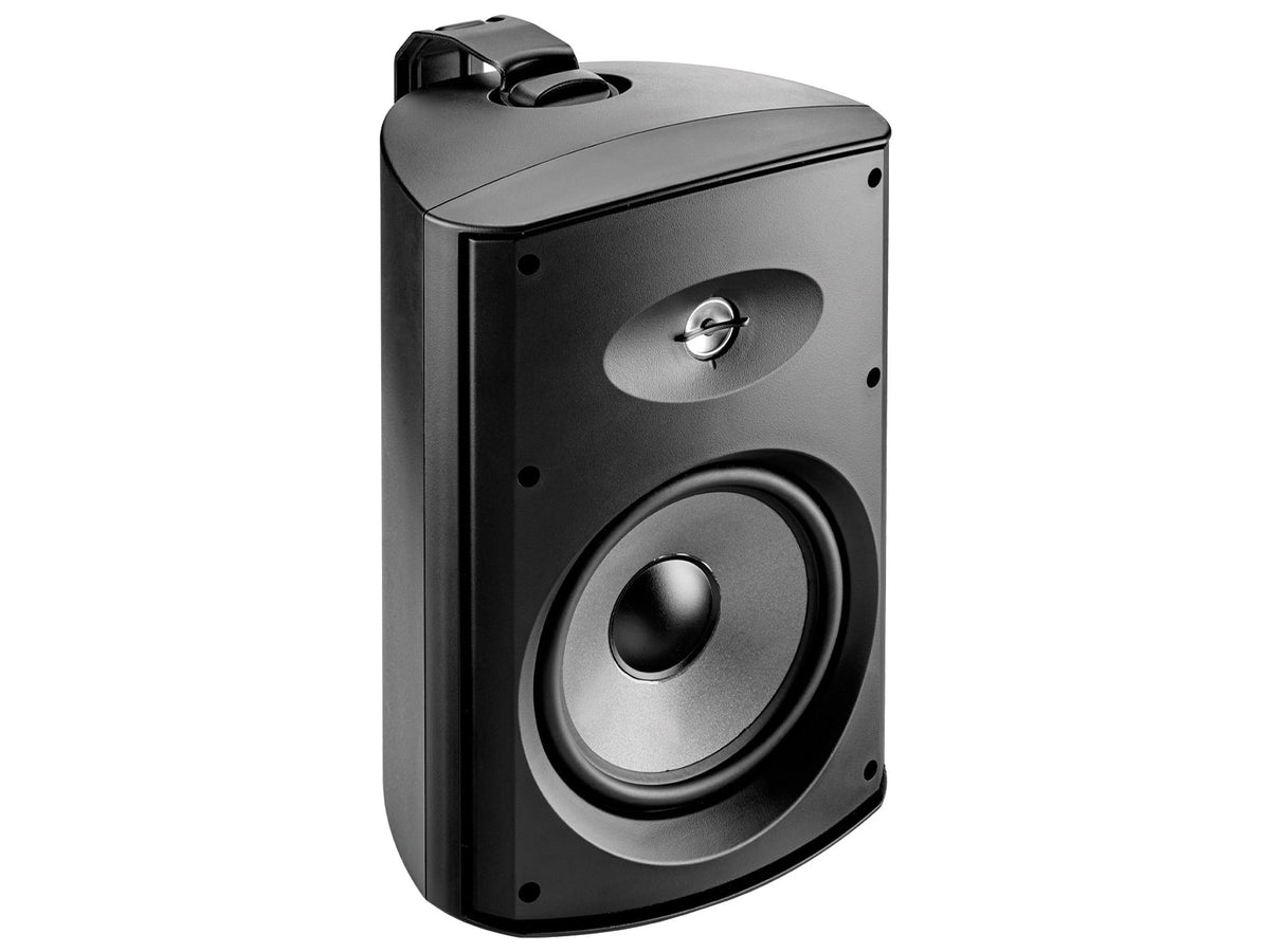 Focal 100 OD8, Nero, vista di tre quarti