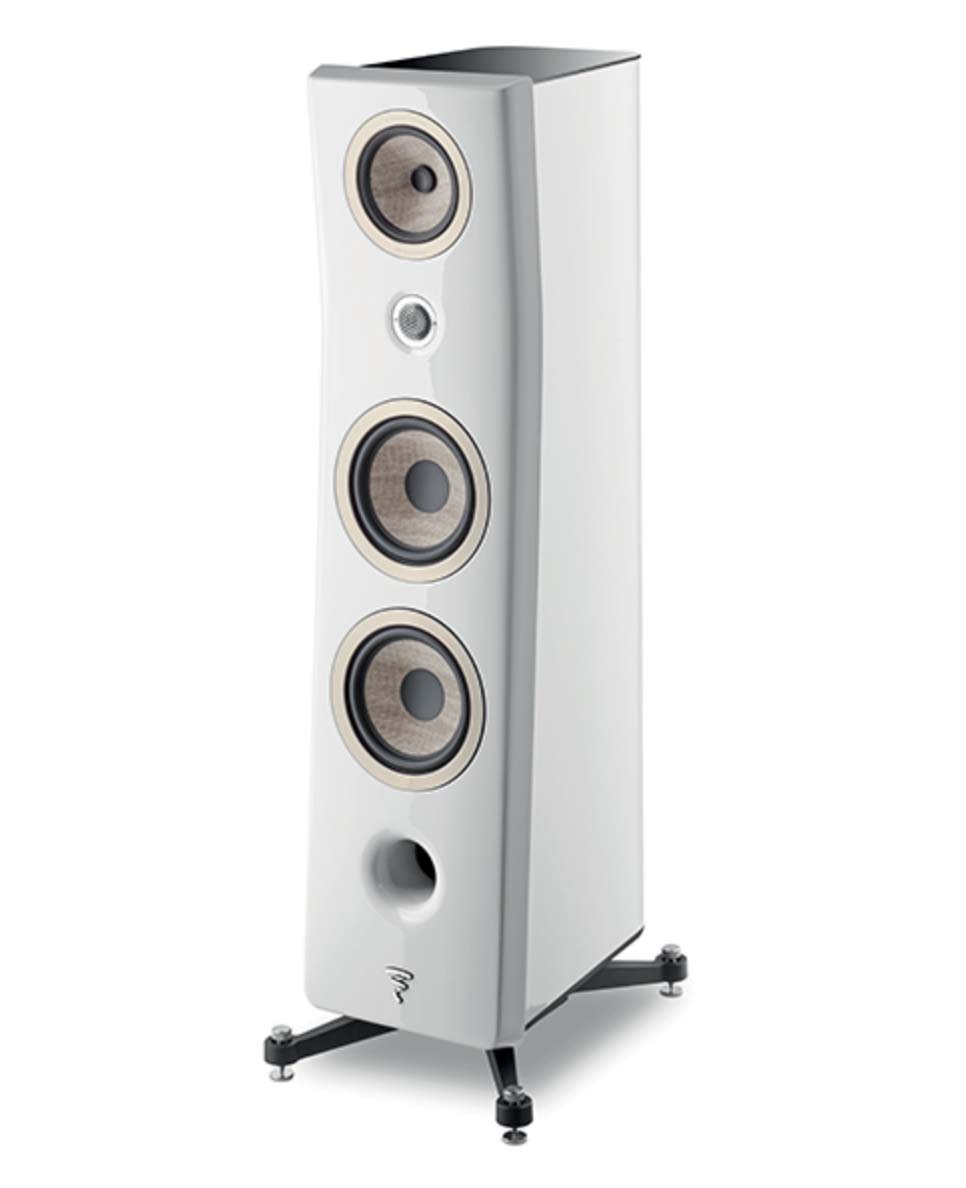 Focal Kanta N°3, Bianco lucido / Carrara laccato