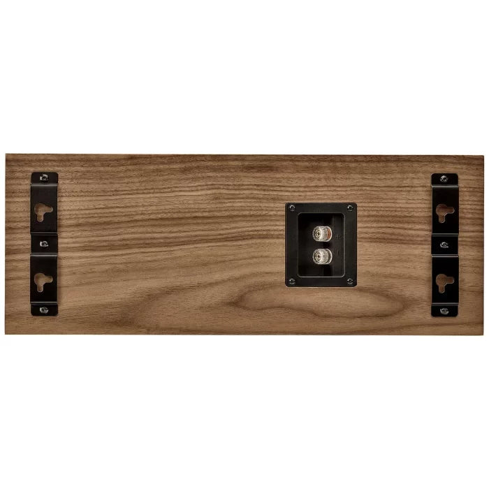 Fyne Audio F500S LCR, Noce naturale, vista posteriore