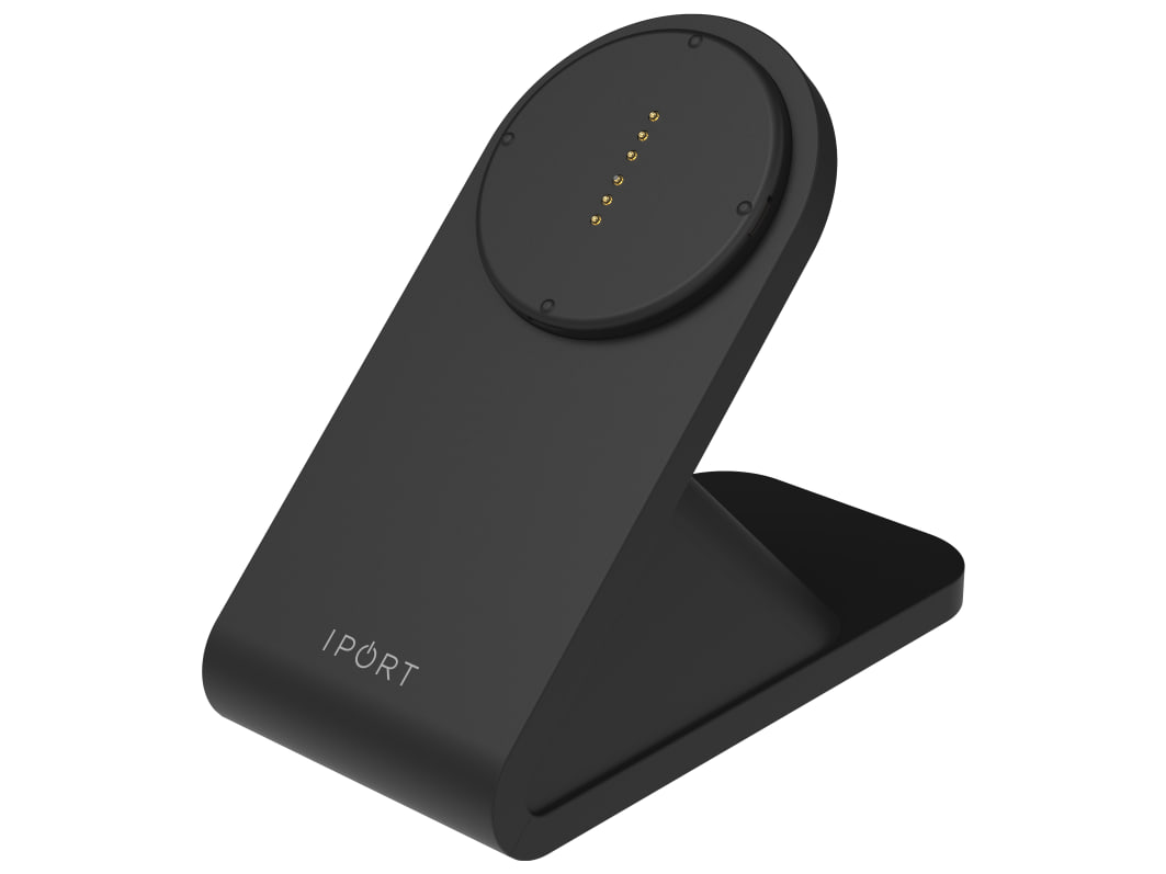 IPORT CONNECT PRO BaseStation — Nero, vista di tre quarti