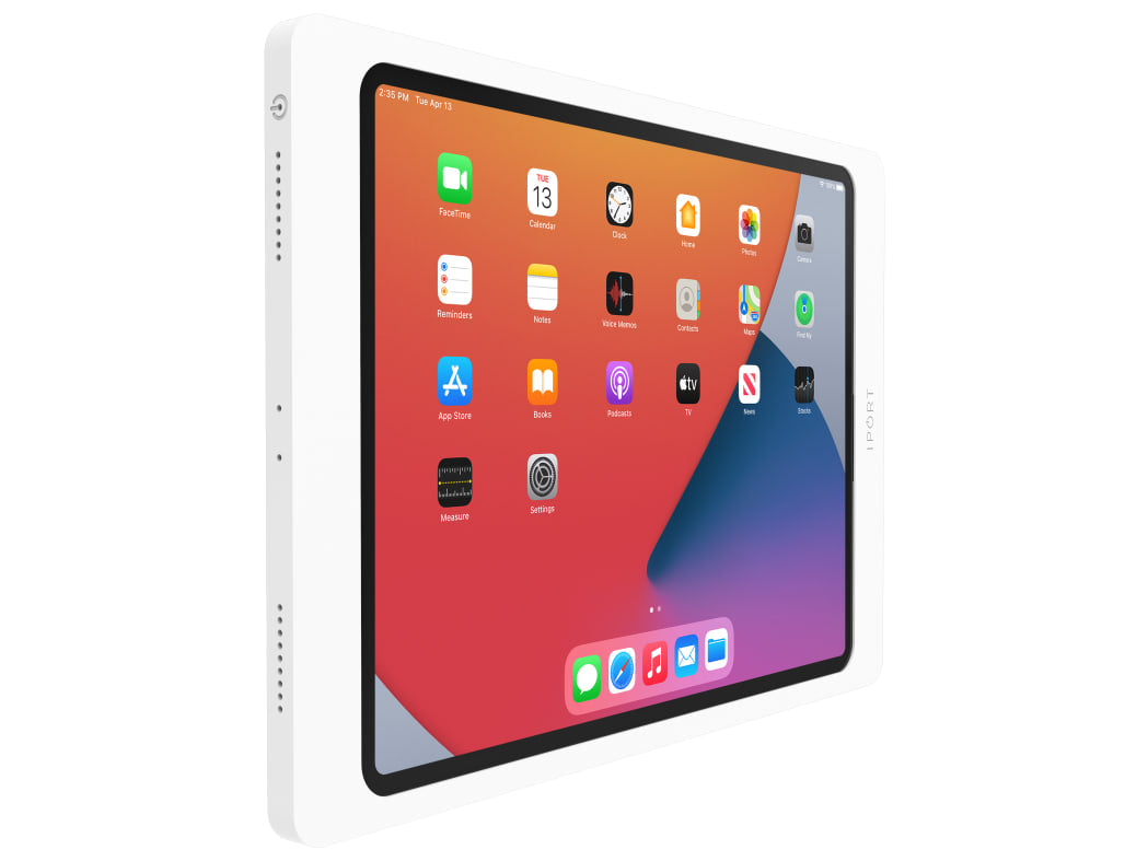 IPORT Surface Mount System — Bianco, altra vista di tre quarti
