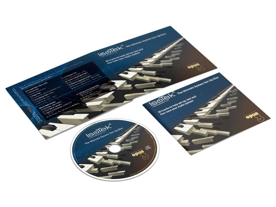 IsoTek Ultimate System Set-Up Disc — Contenuto della confezione