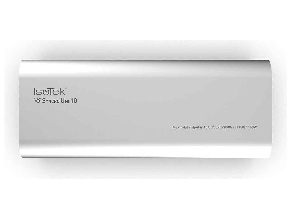 IsoTek V5 Syncro Uni 10 — Vista dall'alto