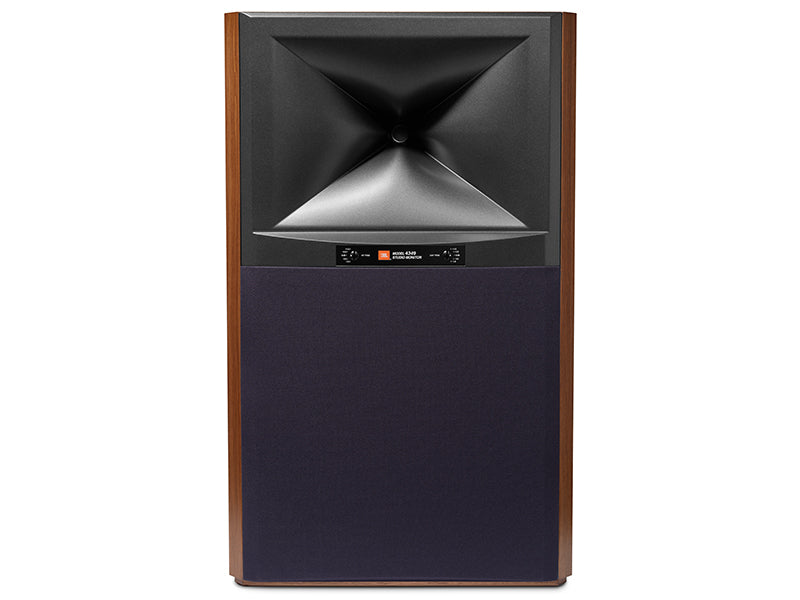 JBL 4349, Noce, vista frontale con griglia