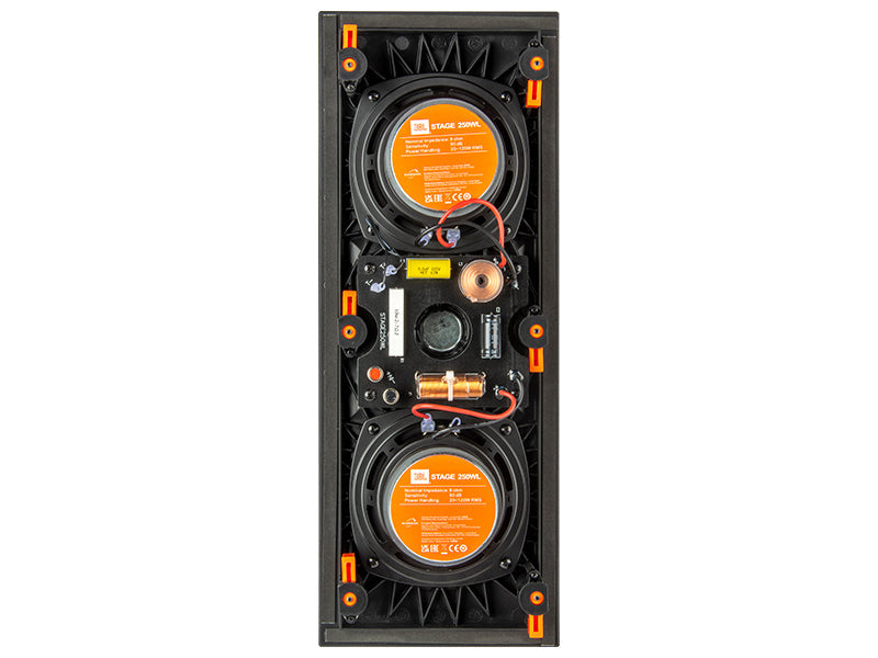 JBL Stage 250WL, vista posteriore