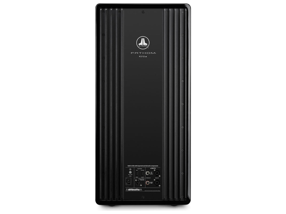 JL Audio Fathom f212v2 — Vista posteriore