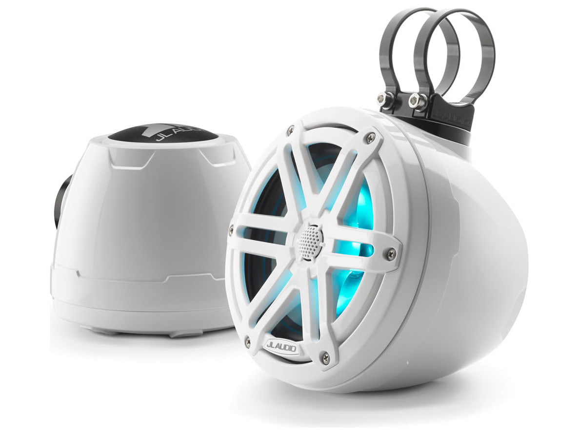 JL Audio M3-650VEX — Gloss White / Con RGB