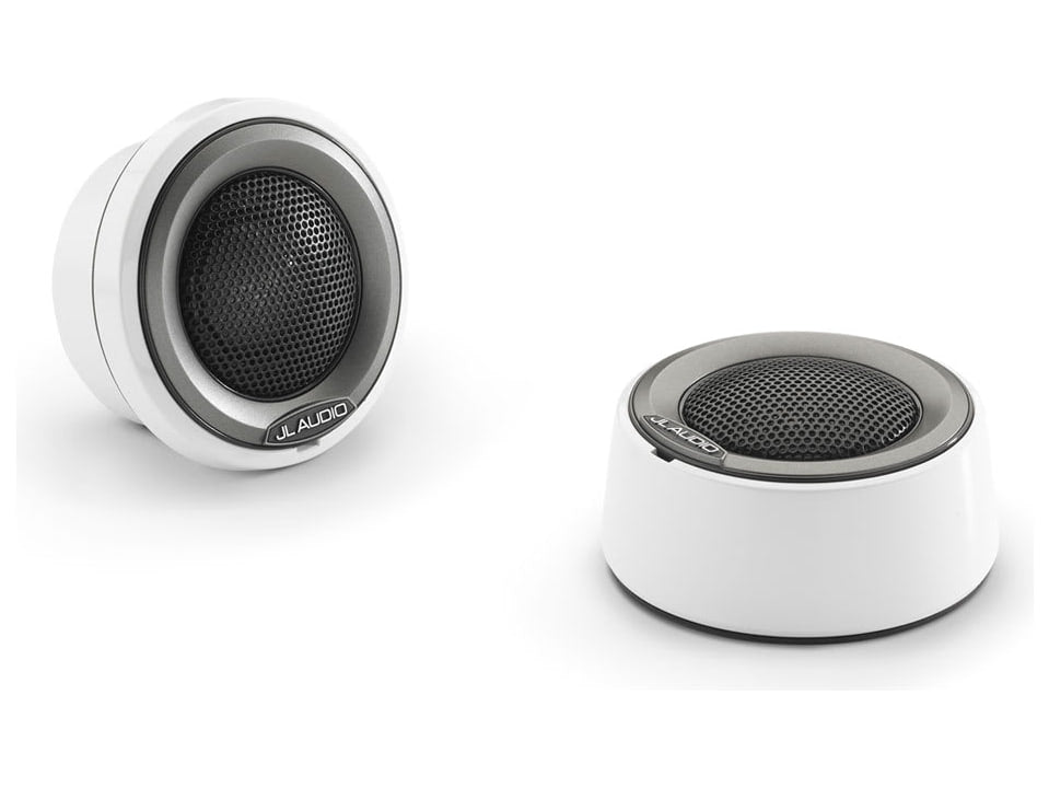 JL Audio M6-100CT — Coppia, Bianco, anello Gunmetal
