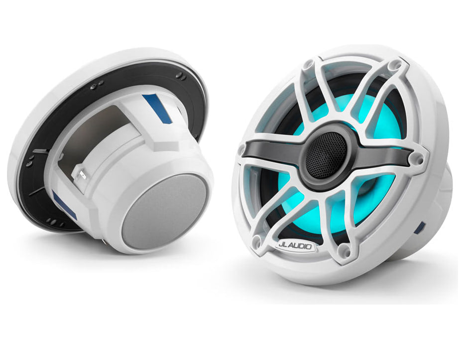 JL Audio M6-650X — Coppia, Sport Gloss White / Con RGB