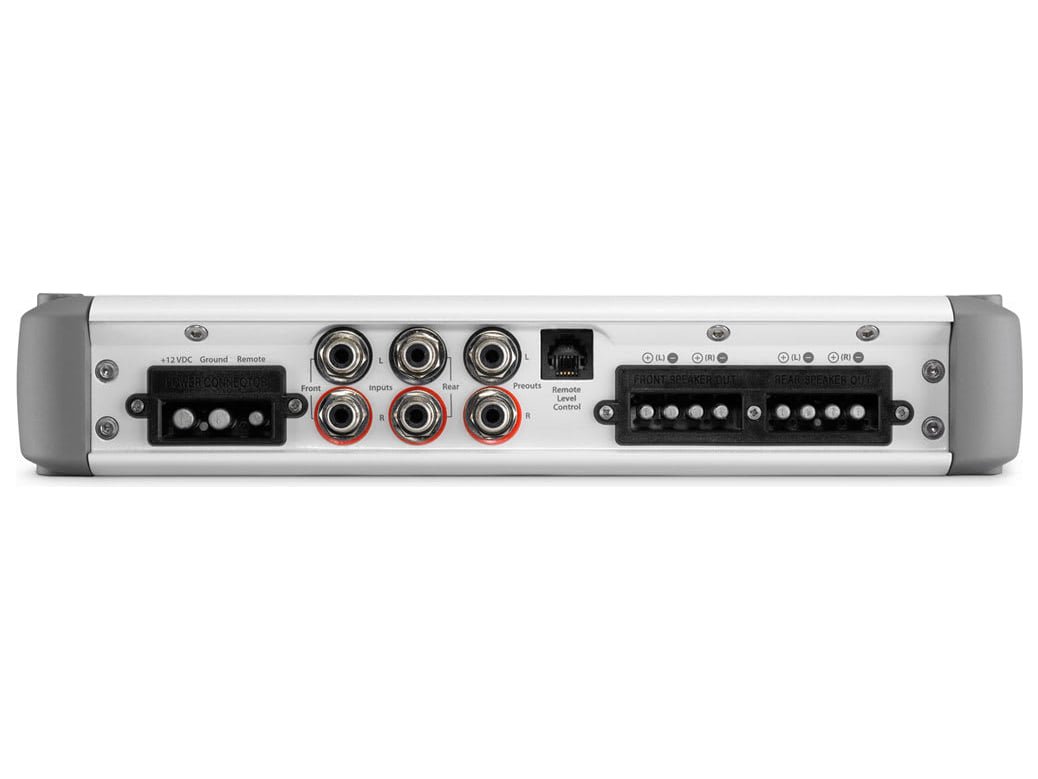 JL Audio MHD600/4 — Vista laterale