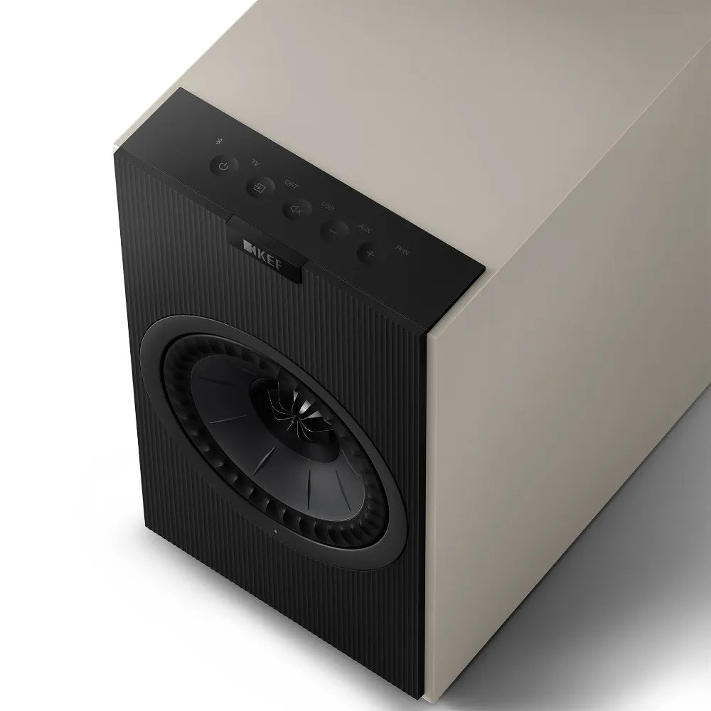 Kef Coda W, Dettaglio Finitura Nickle Grey