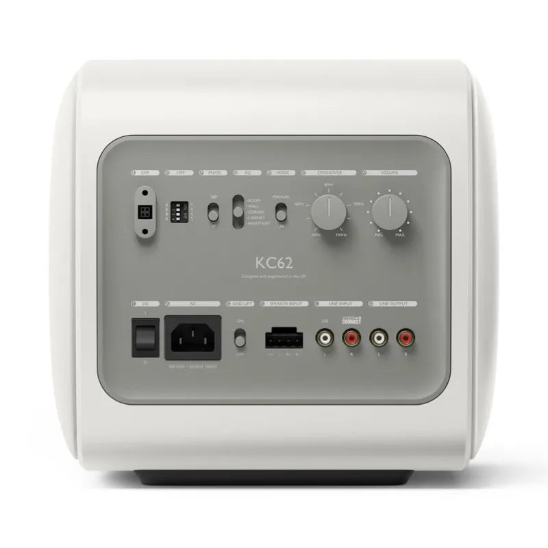 KEF KC62, Vista posteriore Finitura Bianco