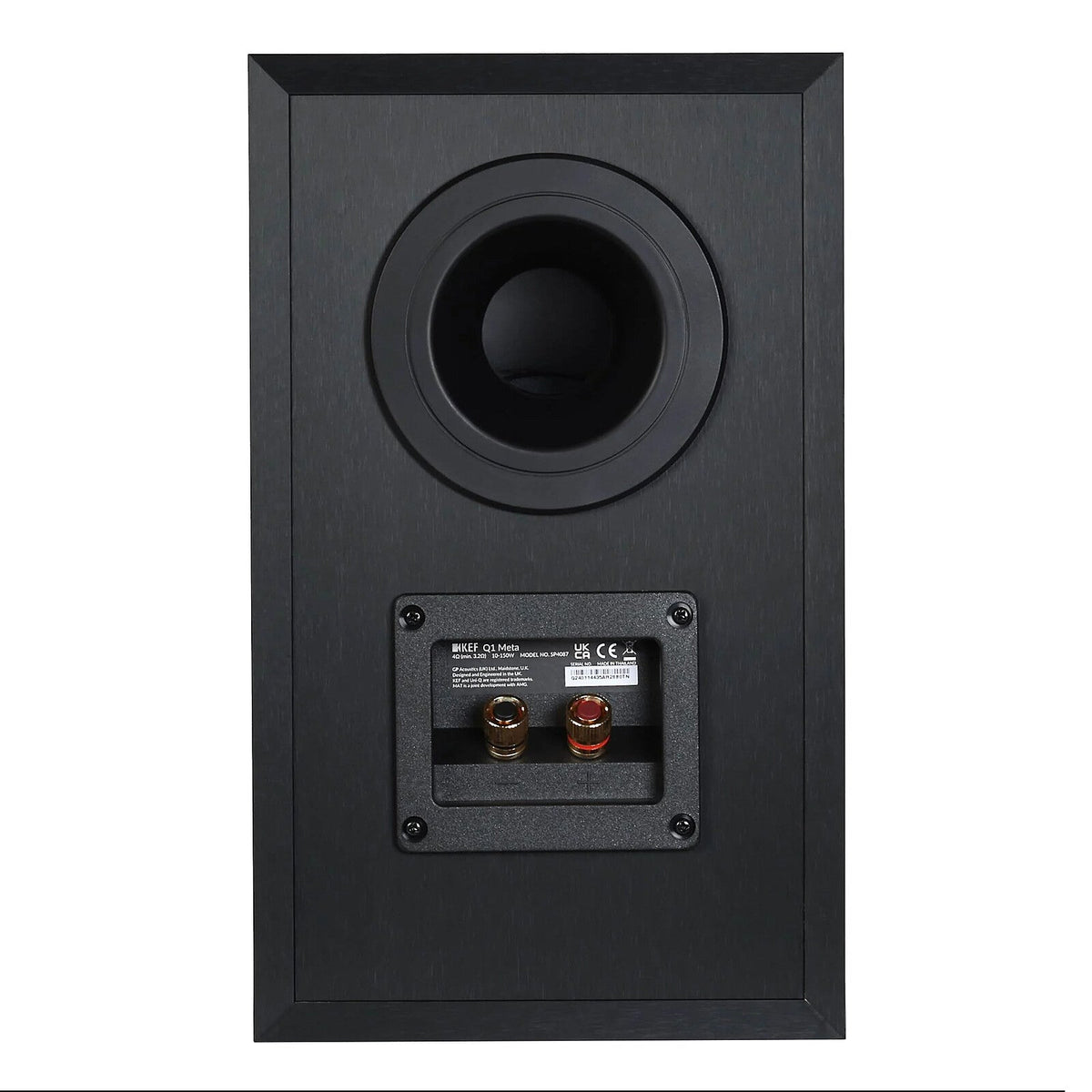 Kef Q1 Meta, vista posteriore