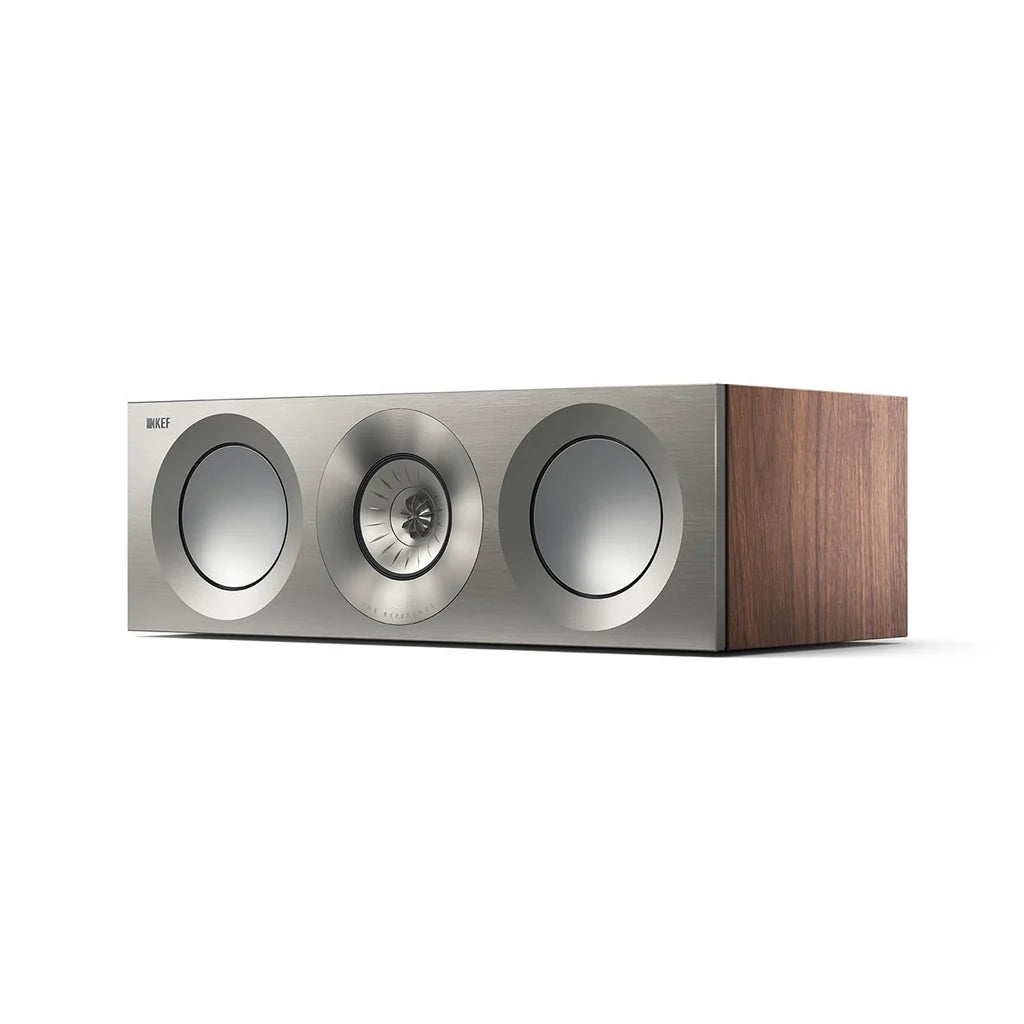 Kef Reference 2c center — Noce/Argento