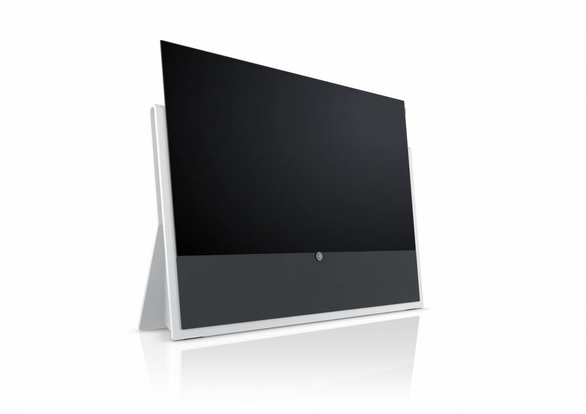 Loewe iconic, Vista laterale Finitura Pure White