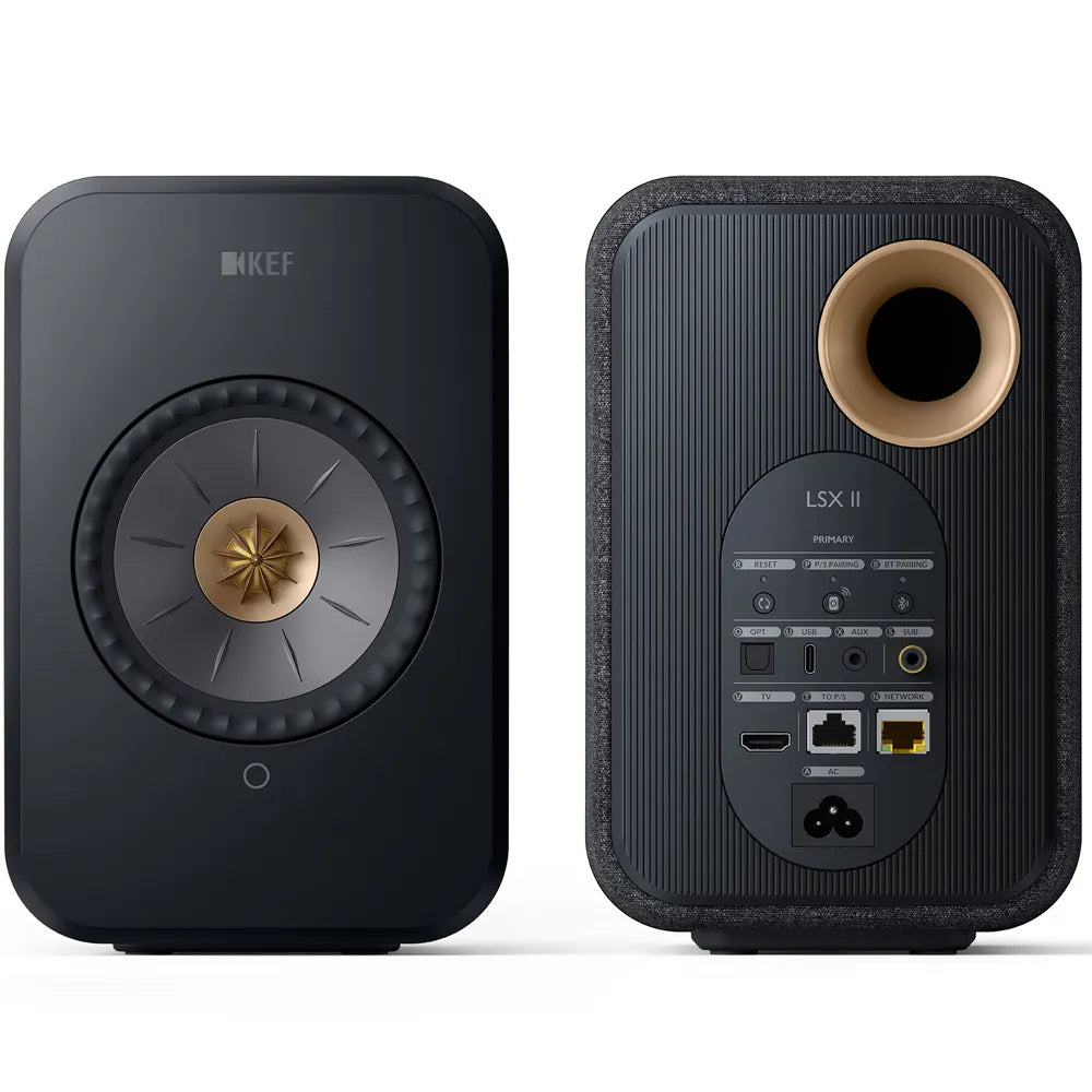 KEF LSX II — carbon black