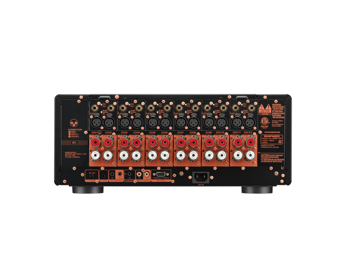 Marantz AMP 20/N1B — Vista posteriore