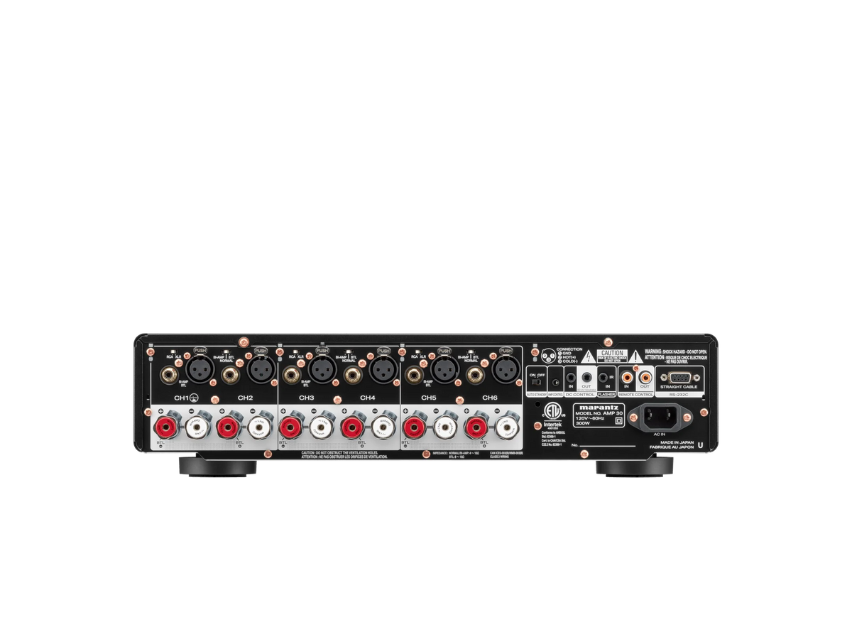 Marantz AMP30 — Vista posteriore