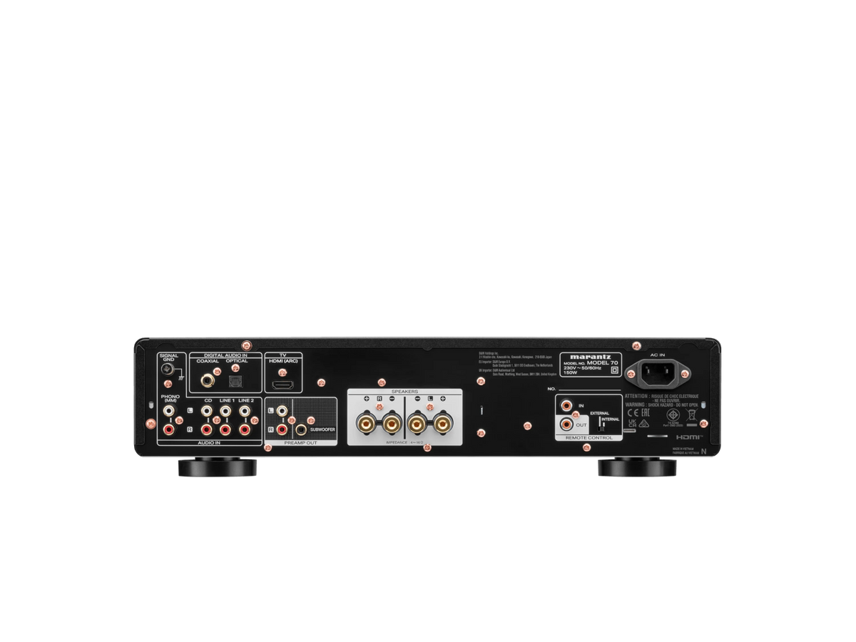 Marantz MODEL 70 — Vista posteriore