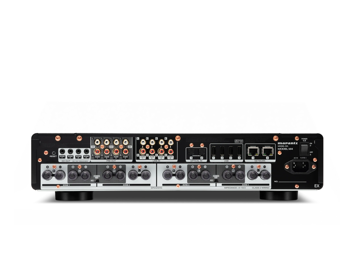 Marantz MODEL M4 — Vista posteriore