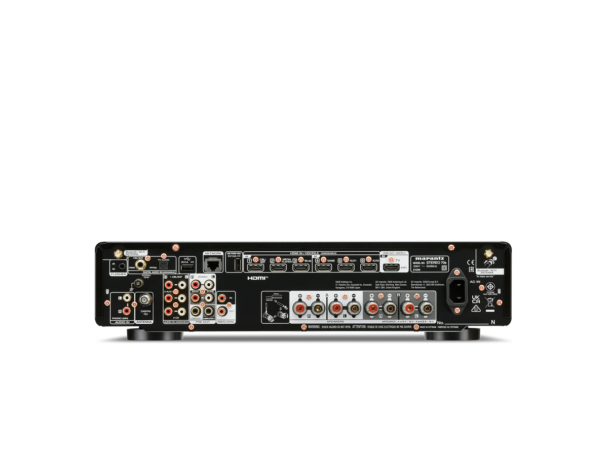 Marantz Stereo 70s — Vista posteriore