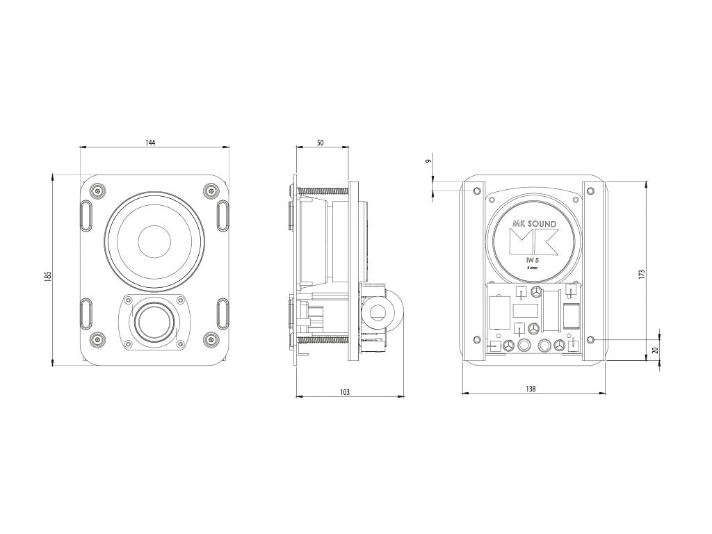 MK Sound IW5MKII — Dettaglio