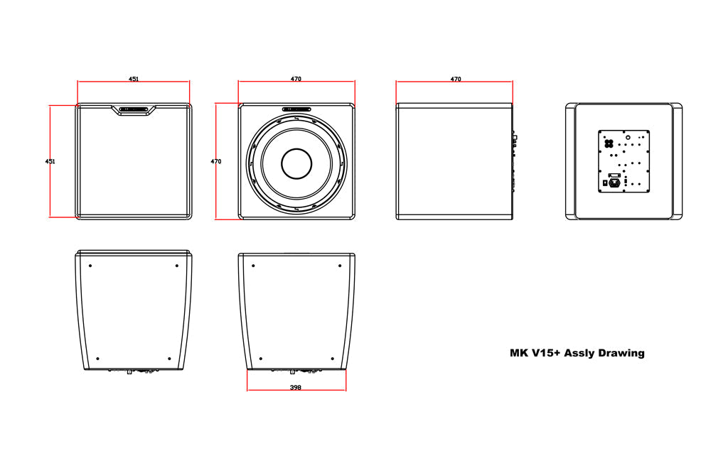 MK Sound V15+ — Dettaglio