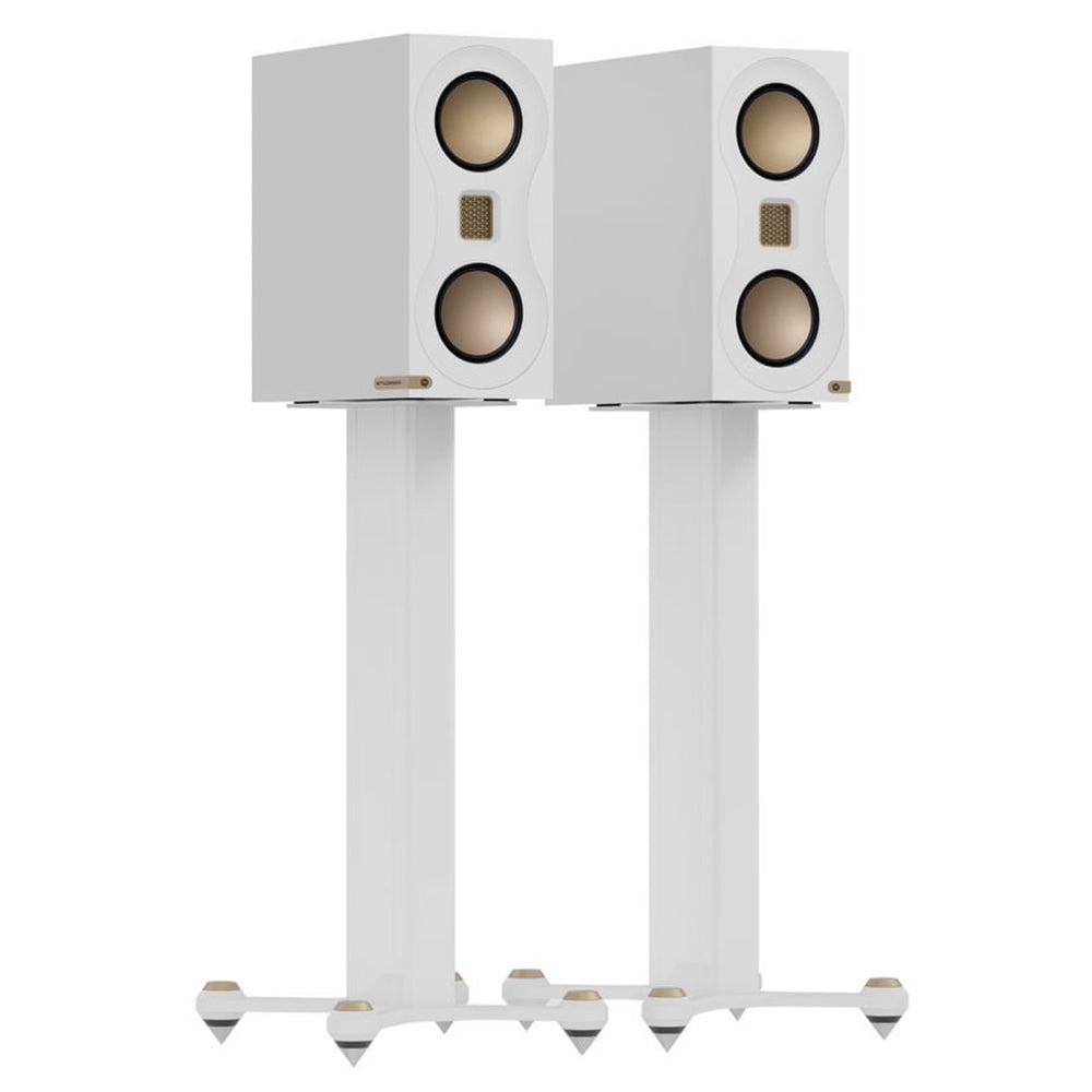 Monitor Audio Studio 89 Stand, finitura bianco lucido