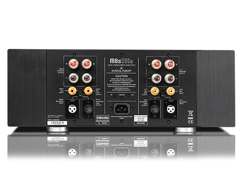 M8s 500S — Vista posteriore
