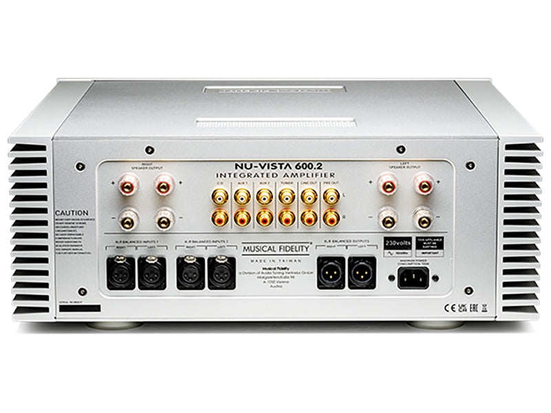 Musical Fidelity Nu-Vista 600.2 — Vista posteriore