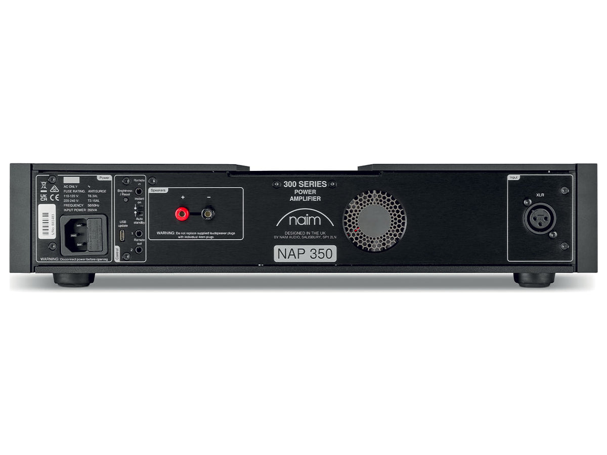 Naim NAP 350 — Vista posteriore
