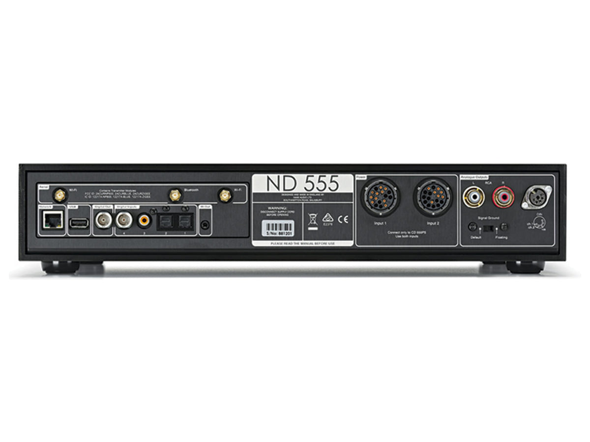 Naim ND 555 — Vista posteriore