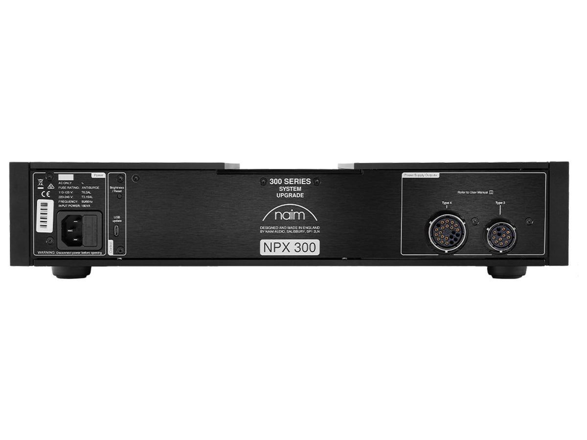 Naim NPX 300 — Vista posteriore