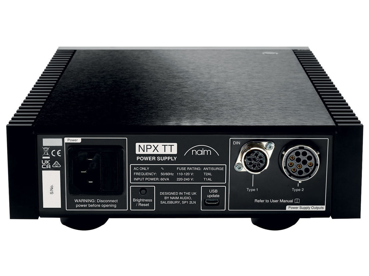 Naim NPX TT — Vista posteriore