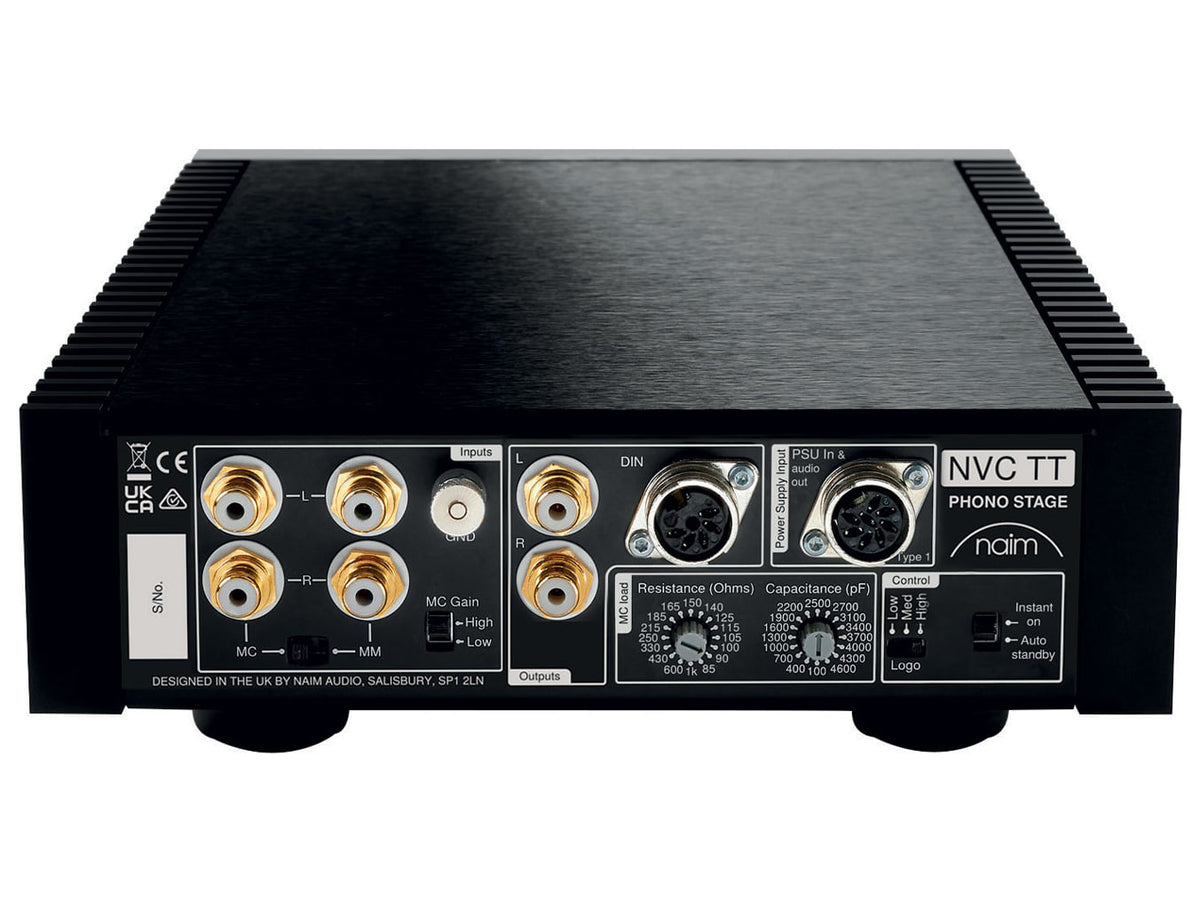 Naim NVC TT — Vista posteriore