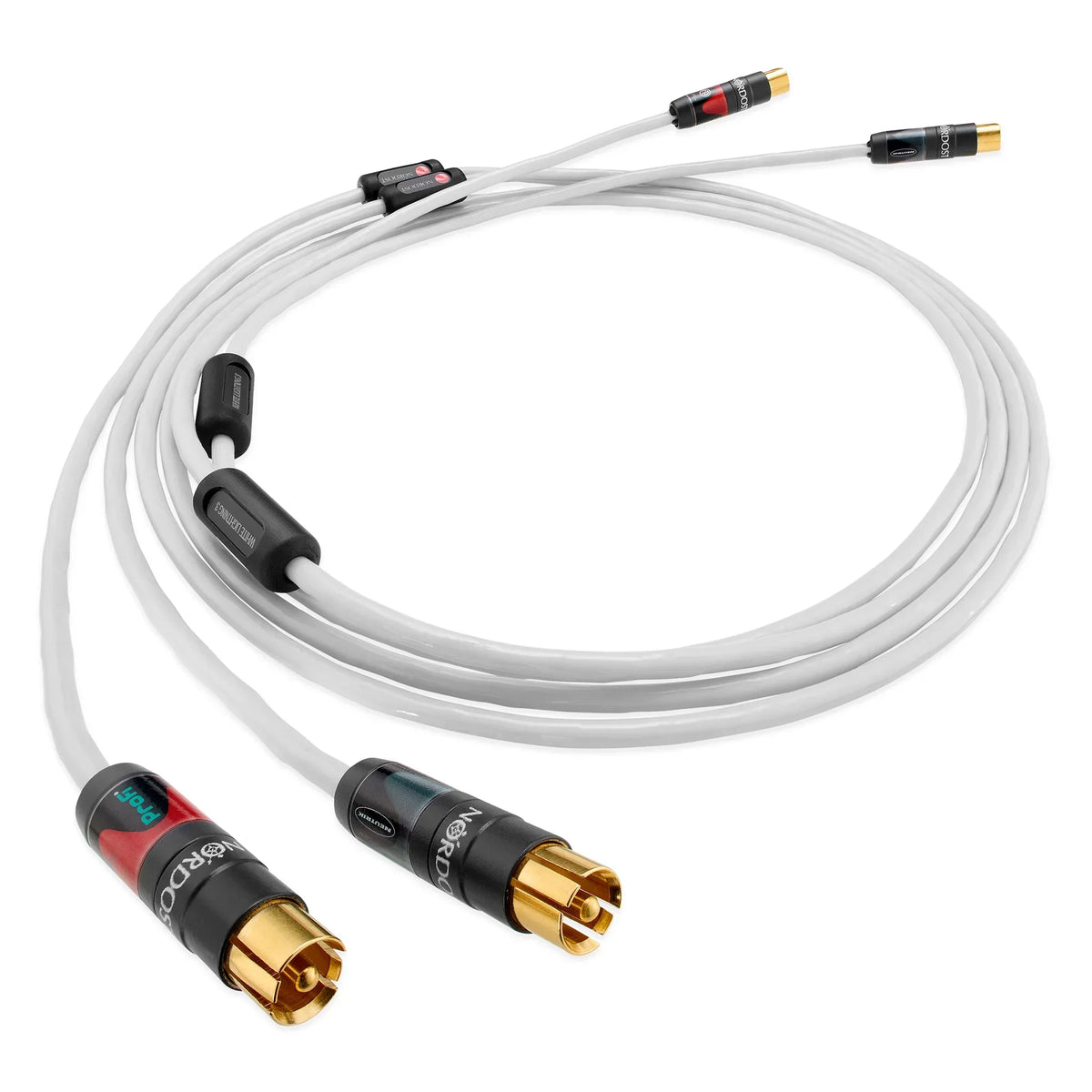 Nordost White Lightning 3 Cavo di interconnessione, vista frontale