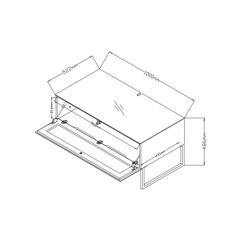 Norstone Khalm, disegno con le quote