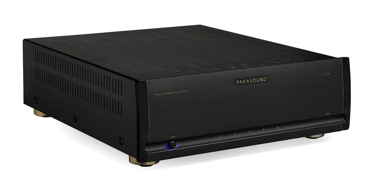 Parasound A52+, vista frontale