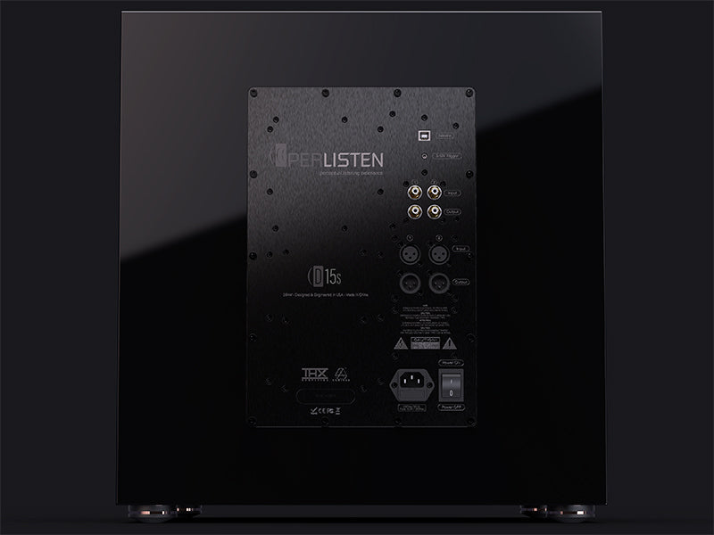 Perlisten  D15s — Vista posteriore