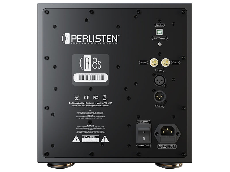 Perlisten R8s — Vista posteriore