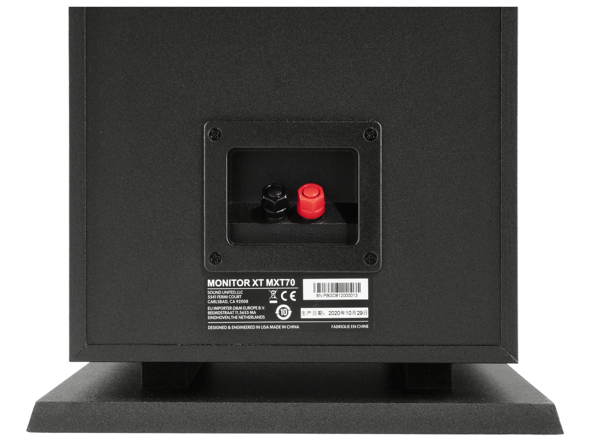 Polk Audio MXT 70 — Vista posteriore